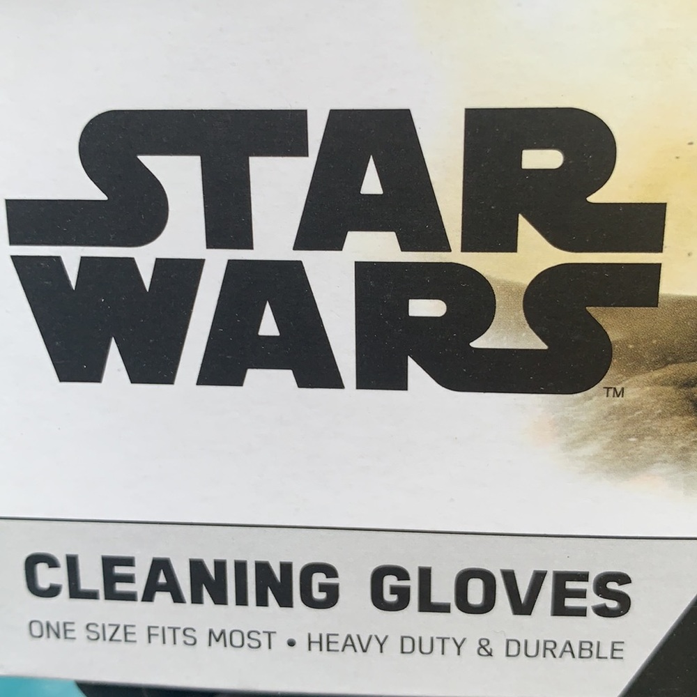 New Disney Star Wars Latex Cleaning Gloves - Picture 4 of 6
